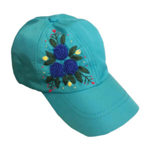 Baseballpet met Geborduurde Bloemen – Model Ronika