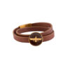 Perzische Leren Armband voor Mannen en Vrouwen – Farvahar