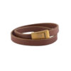 Perzische Leren Armband voor Mannen en Vrouwen – Farvahar
