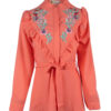 Dames Borduurde Blouse Model Tulika
