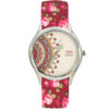 Dames Bloemige Liberty Boheemse Stoffen Sjaalhorloge – Karin