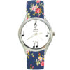 Dames Bloemige Liberty Boho Stoffen Sjaalhorloge – Mohana