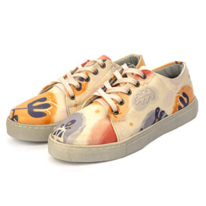 Graffiti Print Sneakers – Dames Chic Casual Schoenen Model Alice
