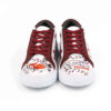 Graffiti Print Sneakers – Dames Chic Casual Schoenen Model Vos