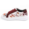 Graffiti Print Sneakers – Dames Chic Casual Schoenen Model Vos