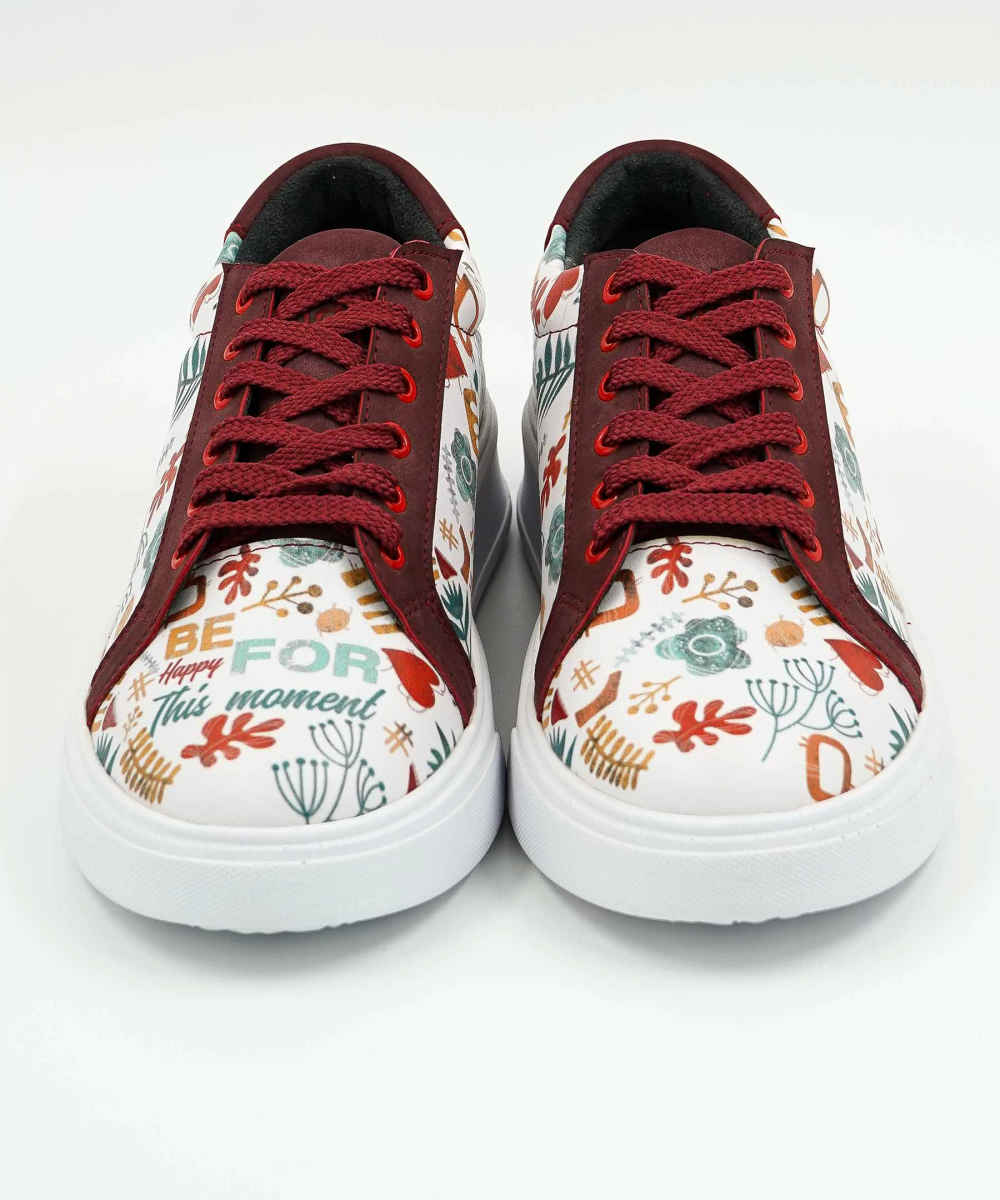Graffiti Print Sneakers – Dames Chic Casual Schoenen Model Gmoment