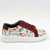 Graffiti Print Sneakers – Dames Chic Casual Schoenen Model Gmoment