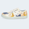 Graffiti Print Sneakers – Dames Chic Casual Schoenen Model Kangoeroe