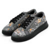 Graffiti Print Sneakers – Dames Chic Casual Schoenen Model Natuur