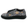 Graffiti Print Sneakers – Dames Chic Casual Schoenen Model Natuur