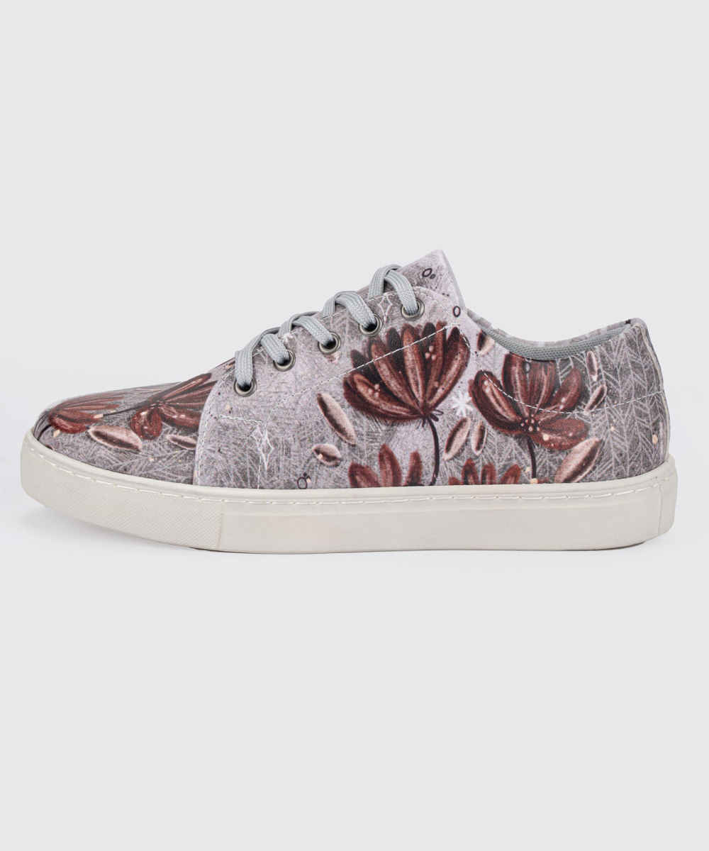 Graffiti Print Sneakers – Dames Chic Casual Schoenen Model Shoka