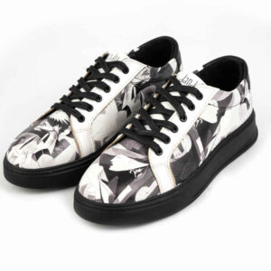Graffiti Print Sneakers – Dames Chic Casual Schoenen Model Vala