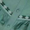 Dames Korte Mouw Borduurde Blouse Bornos
