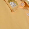 Dames Korte Mouw Borduurde Blouse Model Luna