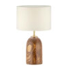 Accent Houten Tafellamp Handgemaakt Farsam