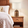 Accent Houten Tafellamp Handgemaakt Farsam