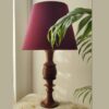Accent Houten Tafellamp Handgemaakt Zereshki
