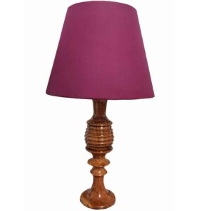 Accent Houten Tafellamp Handgemaakt Zereshki