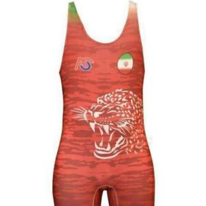 Heren Iraanse Mouwloos Worstelsinglet Model Cheetah