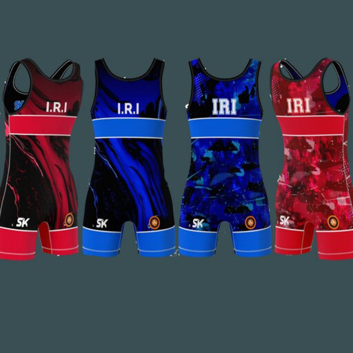Heren Iraanse Mouwloos Worstelsinglet Model Emad