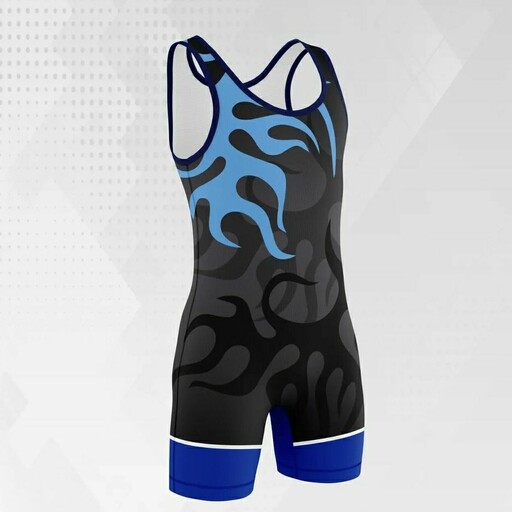 Heren Mouwloos Worstelsinglet Model Vuur