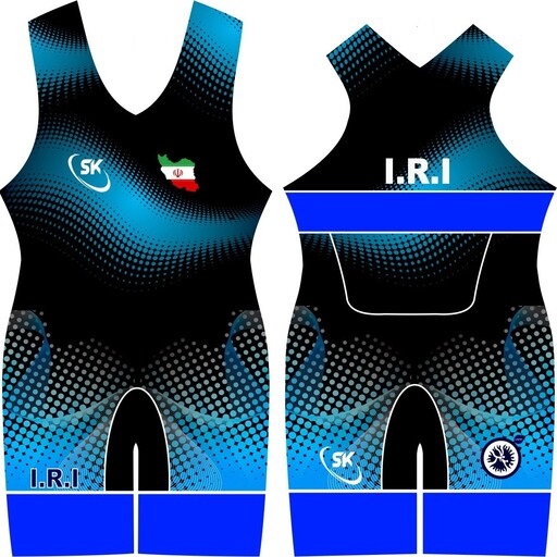 Heren Iraanse Mouwloos Worstelsinglet Model Rayan