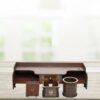 Houten Bureau Organizer Accessoireset – Model Saha (5 stuks)