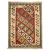 Perzische Firuzabad Haroon Kelim, geometrisch, authentiek