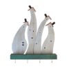 Decoratieve & Handgemaakte Sleutelhanger voor aan de Muur met Cottage Ontwerp