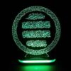 Islamitische 3D LED Nachtlamp Wa In Yakad