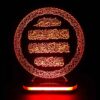 Islamitische 3D LED Nachtlamp Wa In Yakad