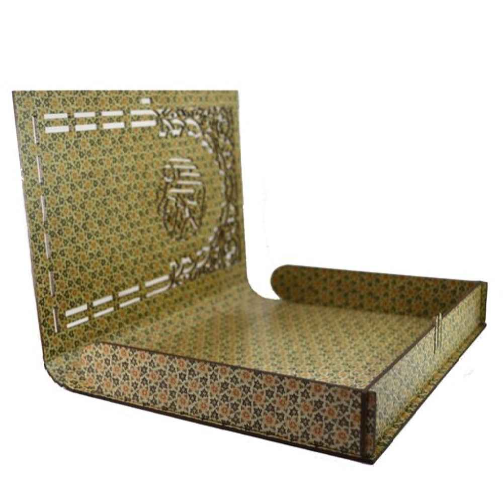 Houten Koranbox Model Mahan – Khatam Emaille