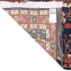 Vintage Perzisch Varamin Setayesh Tapijt (Tribaal Bloemenpatroon) - Blauwe Wol