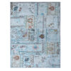 Hedendaags Patchwork Tapijt Amiran – Blauw