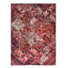 Vintage Patchwork Tapijt Cheltike – Rood Bloemen