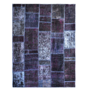 Perzisch Handgeknoopt Patchwork Tapijt Emad