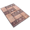 Vintage Perzisch Handgeknoopt Patchwork Tapijt Panah Bruin