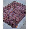Vintage Perzisch Handgeknoopt Patchwork Tapijt Samira Rood