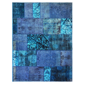 Perzisch Handgeknoopt Patchwork Tapijt Tekedoozi