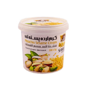 Shirreza Tahin Romige Sesamsaus met Pistachesmaak – Perzische Ardeh, 200g (5x)