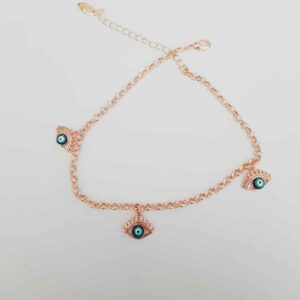 Gouden Enkelband Cheshm Nazar – Model Bahador – RVS