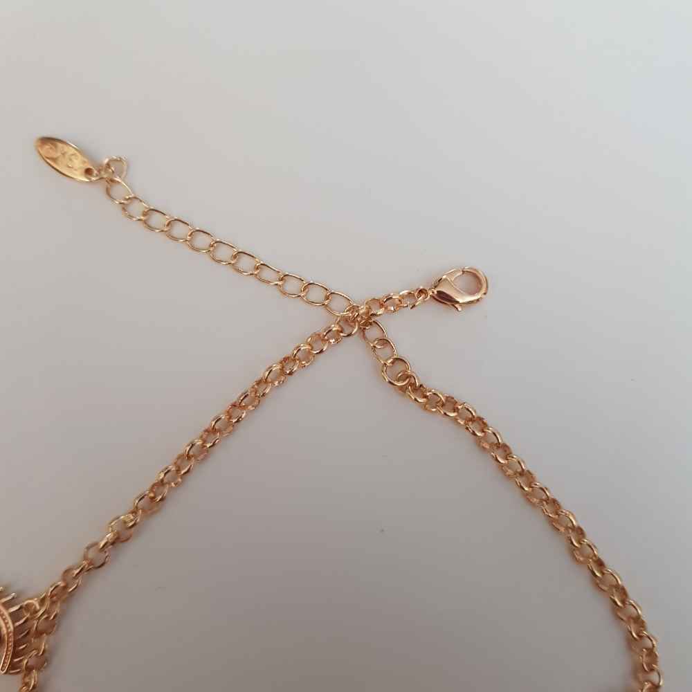 Gouden Enkelband Cheshm Nazar – Model Bahador – RVS