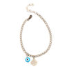 Gouden Enkelband Cheshm Nazar – Model Hana - RVS