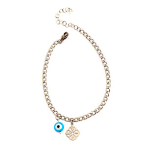 Gouden Enkelband Cheshm Nazar – Model Hana – RVS