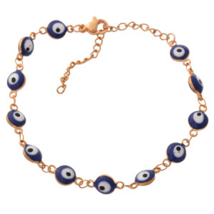 Gouden Enkelband Cheshm Nazar – Model Sarvenaz – Perzisch