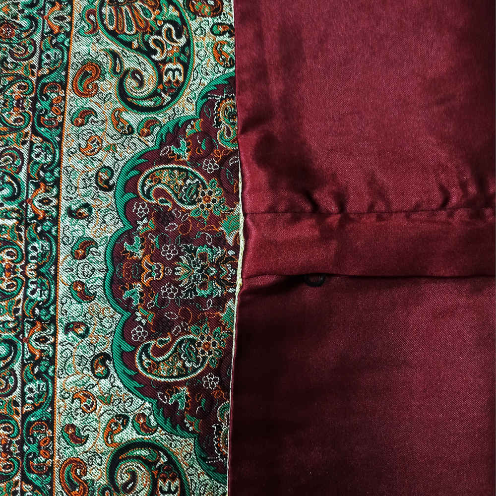 Perzische Termeh Kussenhoes – Model Haleh (X2) | Traditionele Handgemaakte Zijde