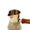Gehamerde Messing Turkse Koffiepot - Elegante Gegraveerde Ibrik, Namin Model