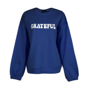 Dames Casual Sweatshirt – Model Grateful