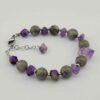 Kralenarmband voor Dames – Amethist & Labradoriet