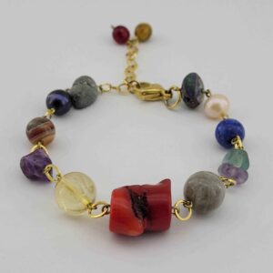 Kralenarmband voor Dames – Chakra Steen Hana